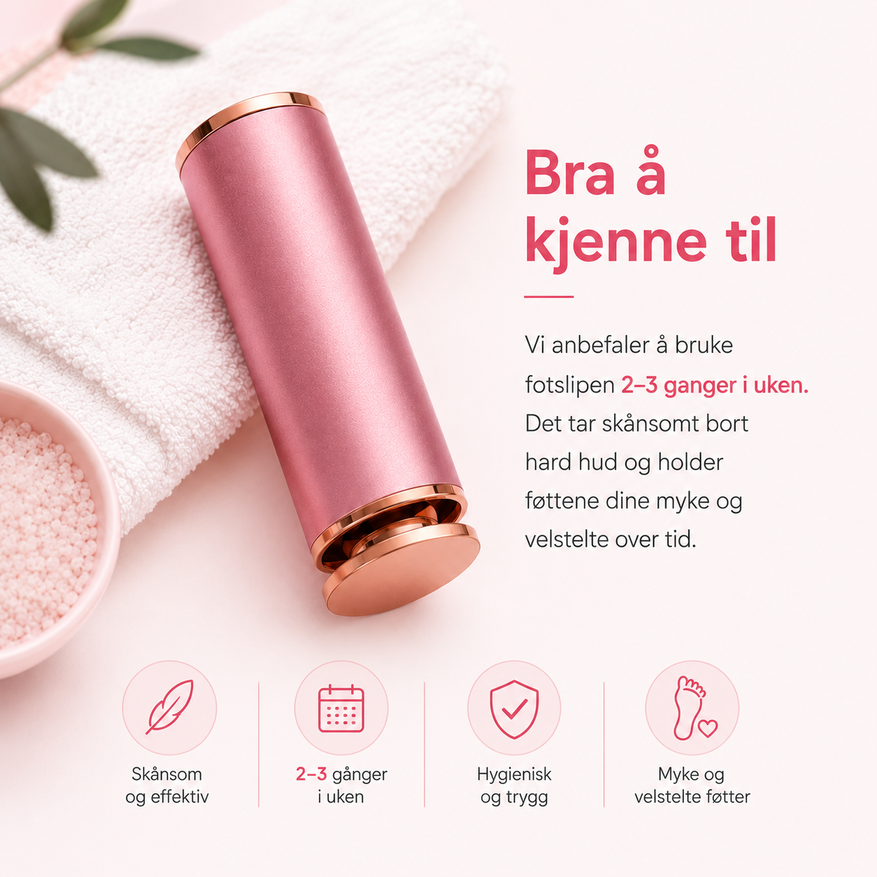 Hilma Nordic™ – Salonmyke føtter på minutter